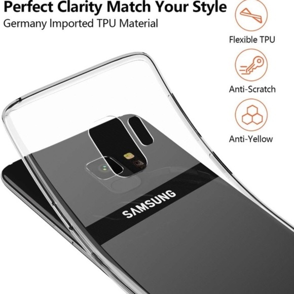Crystal Clear Protection: Slim‎ & Flexible TPU Case for Samsung Galaxy S9 - Picture 6 of 9